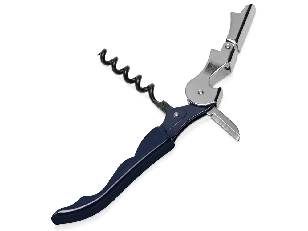 PULLTAPS BASIC NAVY BLUE /Нож сомелье Pulltap's Basic, нейви синий, темно-синий