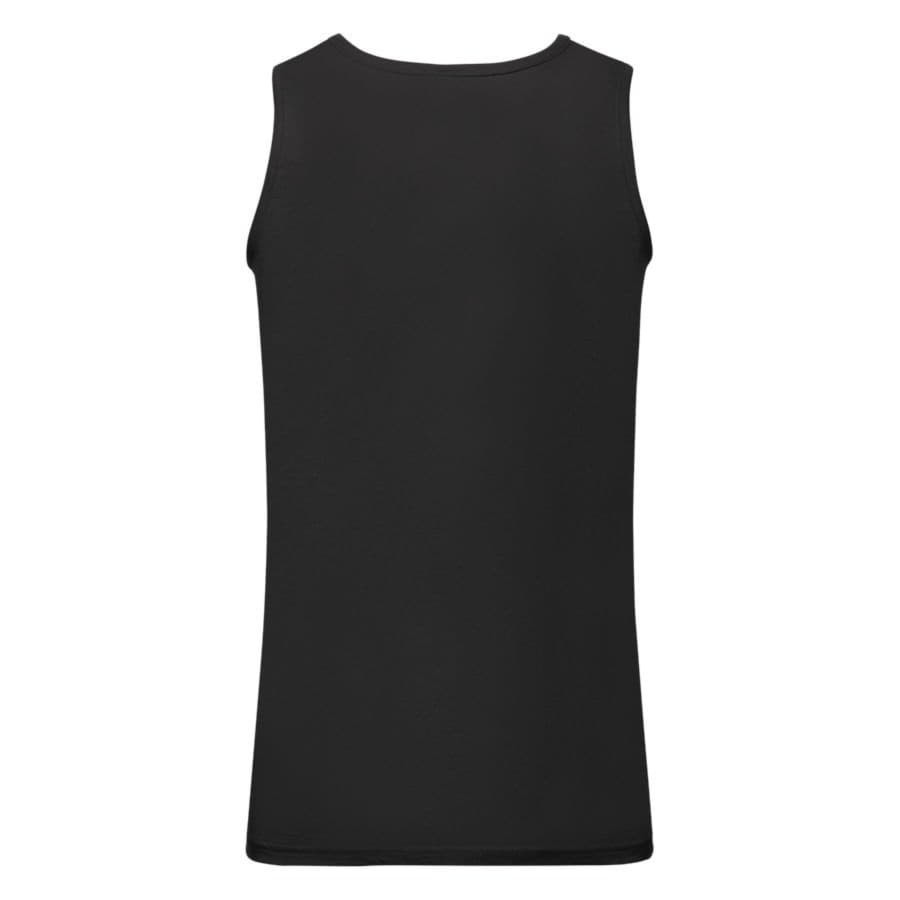 Майка мужская "Athletic Vest", черный, 100% х/б, 160 г/м2