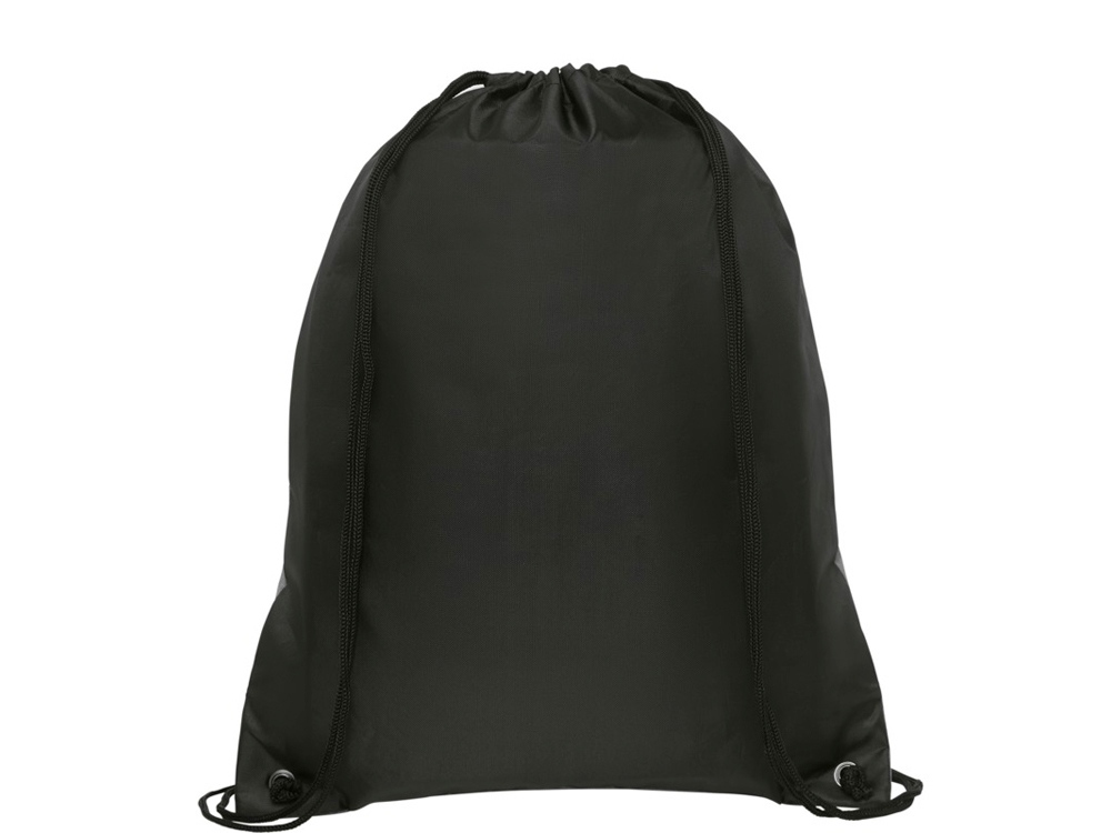 Складной рюкзак со шнурком Coss, heather medium grey, серый