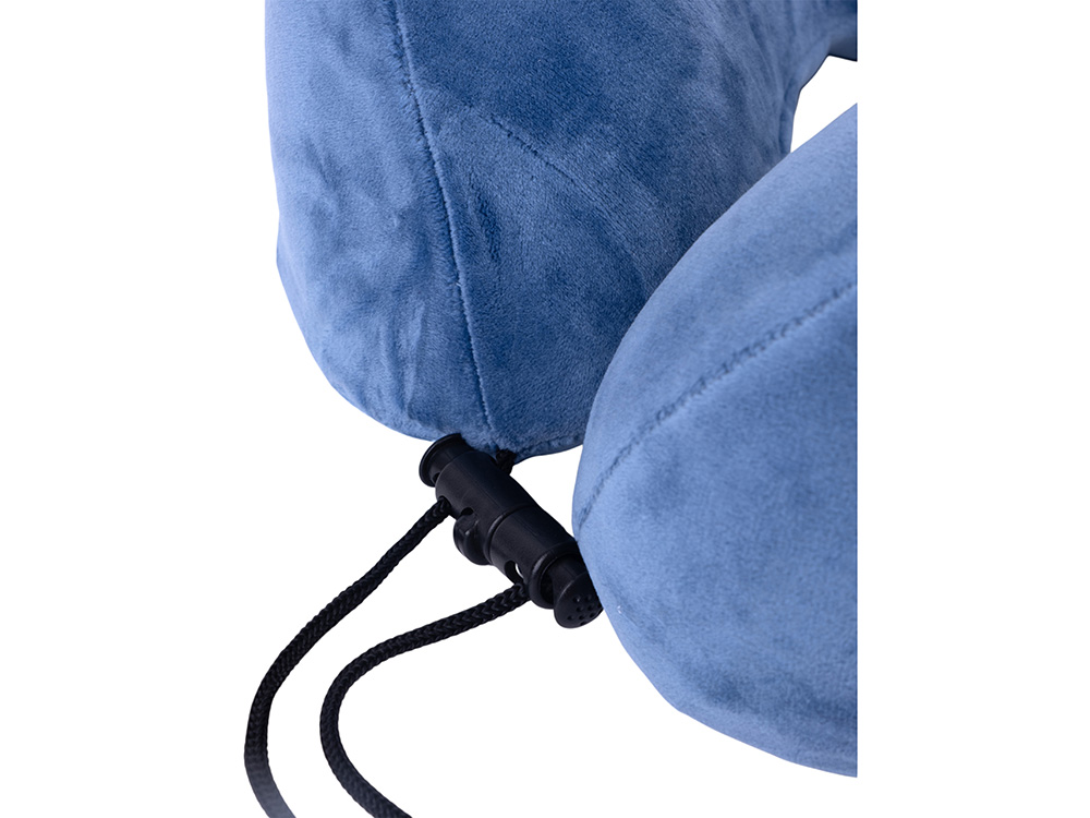 Подушка для путешествий с эффектом памяти Мемо Bluewinder Denim, синий