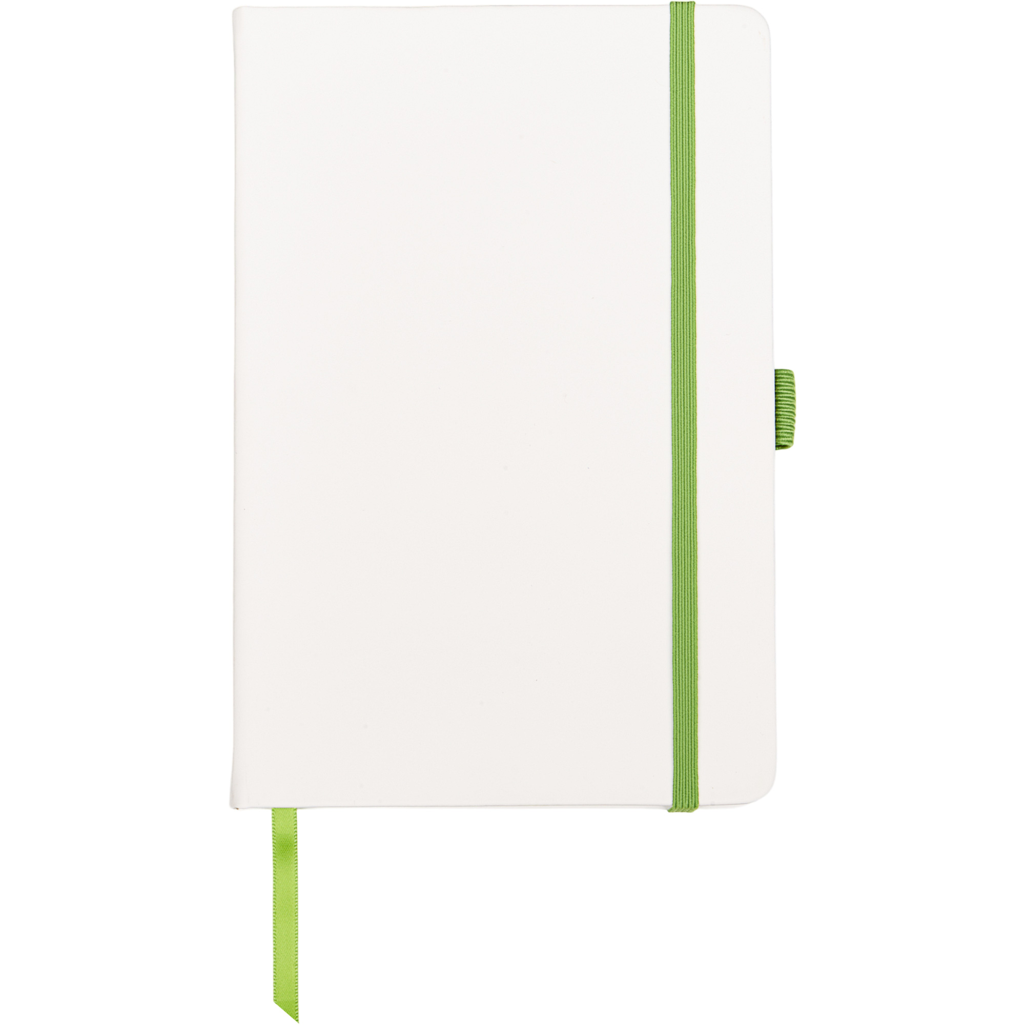 Блокнот ColorNote White, твердая обложка A5, 80 листов, белый и зеленое яблоко, белый, зеленое яблоко, зеленое яблоко, зеленое яблоко