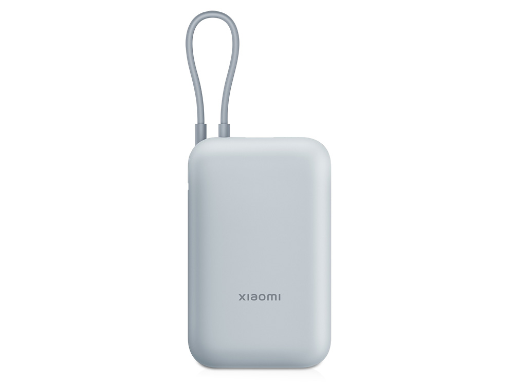 Внешний аккумулятор со встроенным кабелем Mi Power Bank (Integrated Cable), 10000 мАч