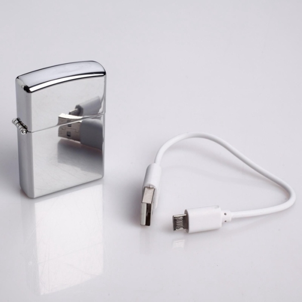 Зажигалка электронная, дуговая, USB, 5.6×3.8×1.3 см