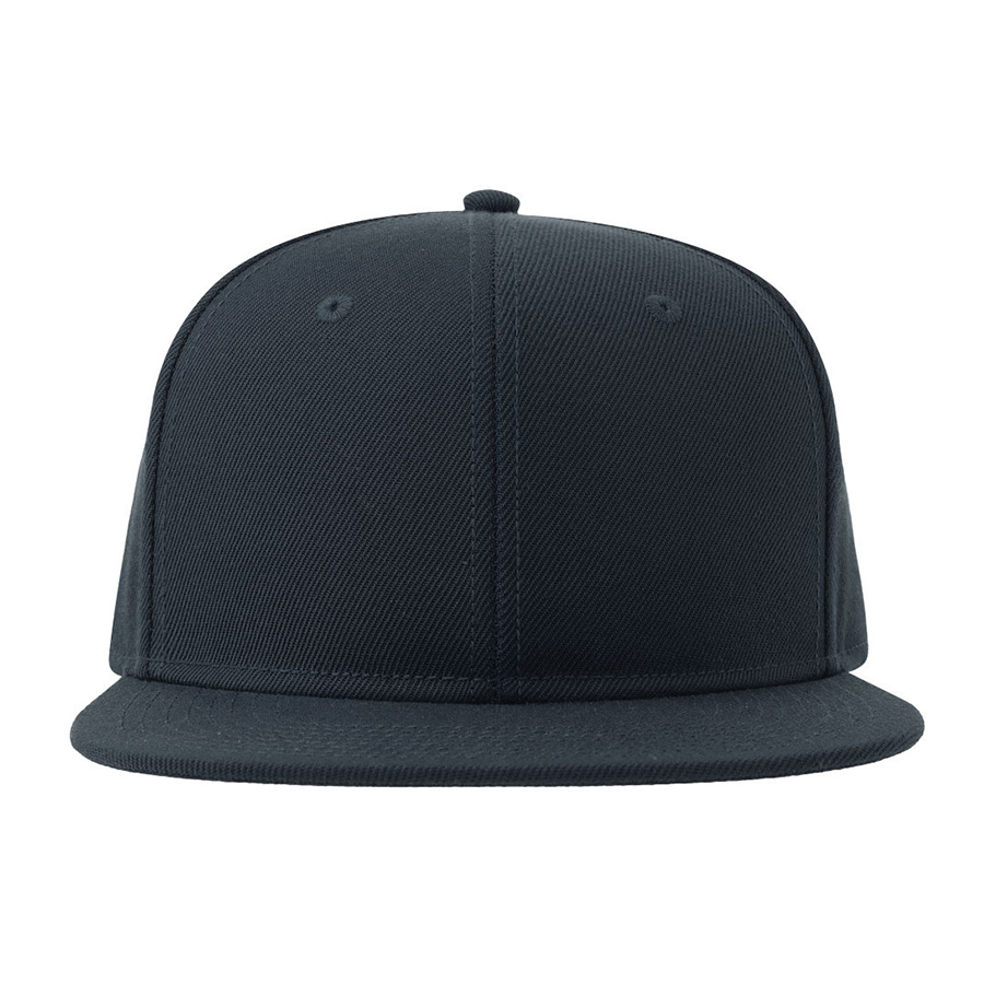 Бейсболка "SNAP BACK-S", 6 клиньев, пластик. застежка, т.синий, 100% перераб. полиэстер, 300 гр/м2