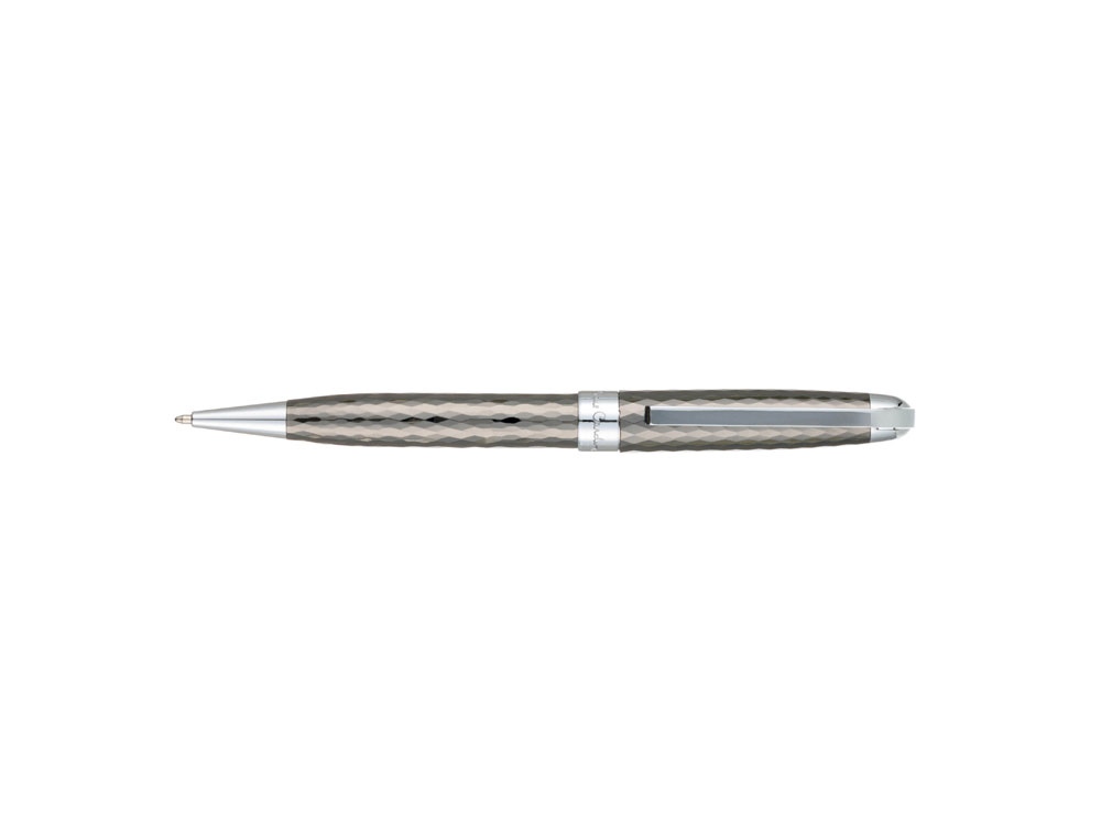 Ручка шариковая Pierre Cardin MODERN, gun metal, серебристый