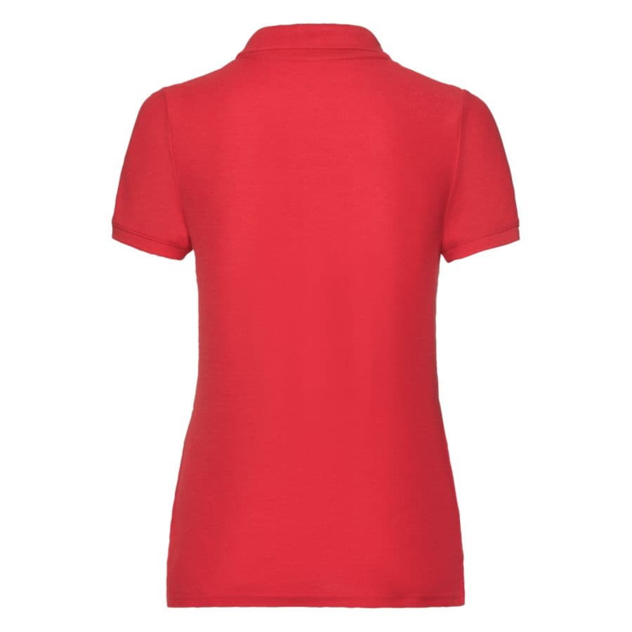 Поло "Lady-Fit 65/35 Polo", красный, 65% п/э, 35% х/б, 180 г/м2