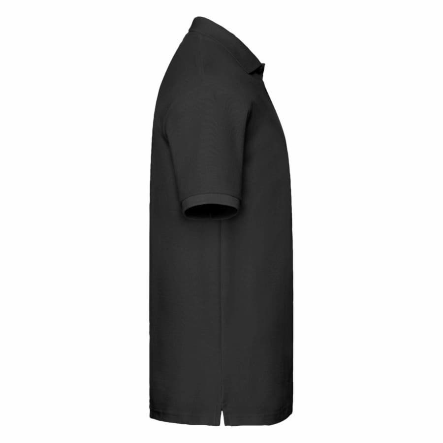 Поло "Premium Polo", черный, 100% х/б, 180 г/м2
