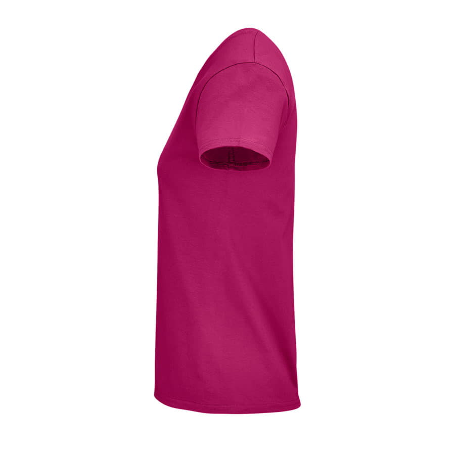 Футболка женская "CRUSADER WOMEN", фуксия, 100% органический хлопок, 150 г/м2