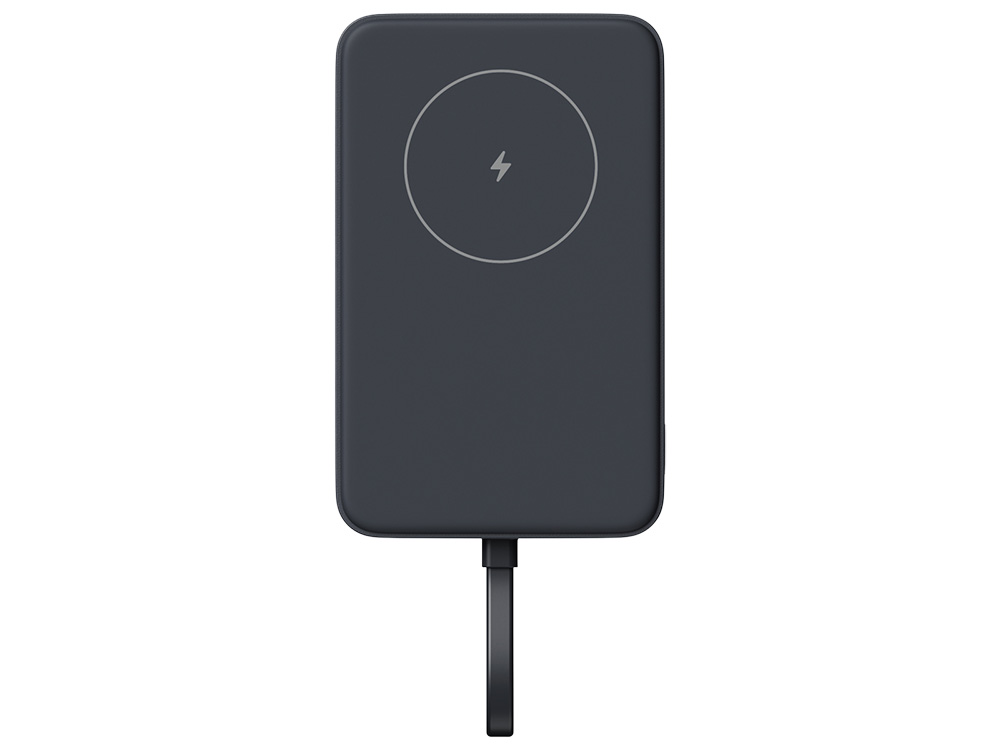 Внешний аккумулятор с кабелем Xiaomi 33W Magnetic Power Bank 10000mAh (Integrated Cable) Gray, серый