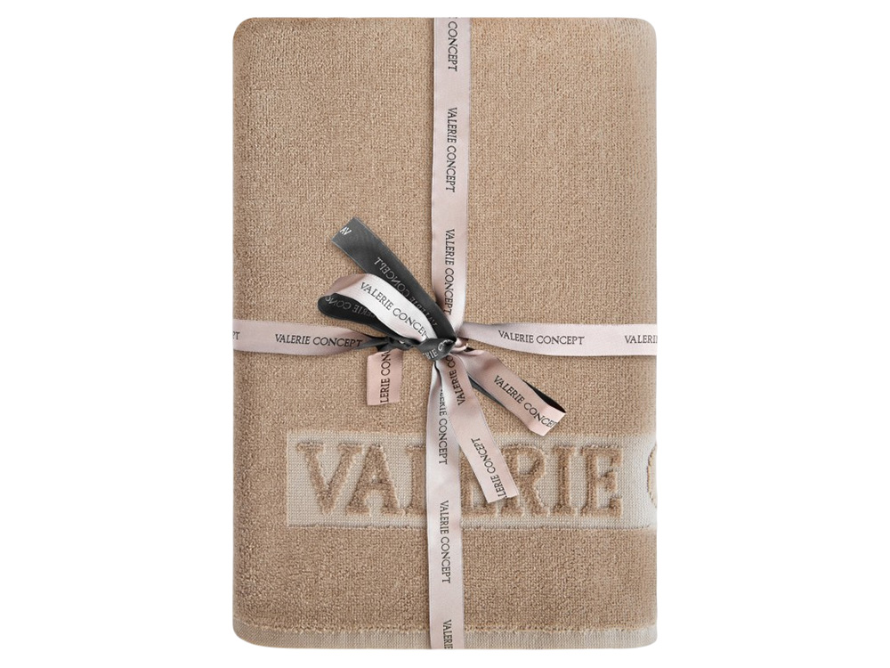 Полотенце Valerie Concept VT Beige S3, бежевый