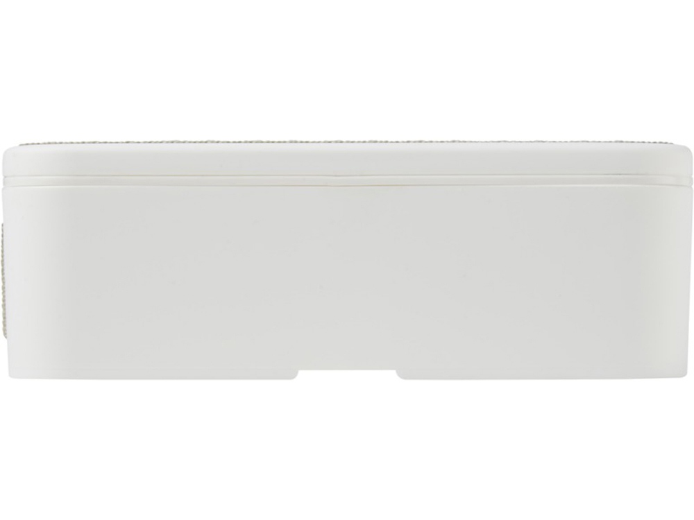 MIYO однослойный ланчбокс, pebble grey, белый, серый