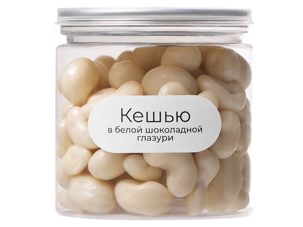Кешью в белой глазури, 140 гр (Р), белый