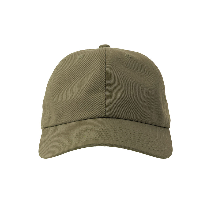 Бейсболка "DAD HAT-S", 6 клиньев, металлическая застежка, оливковый, 100% хлопок, 270 г/м2