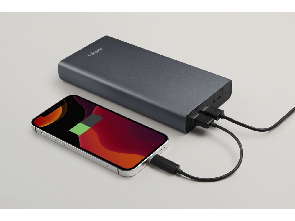 Внешний аккумулятор для ноутбуков NEO PRO-400С, 38400 mAh (серебристый металлик)