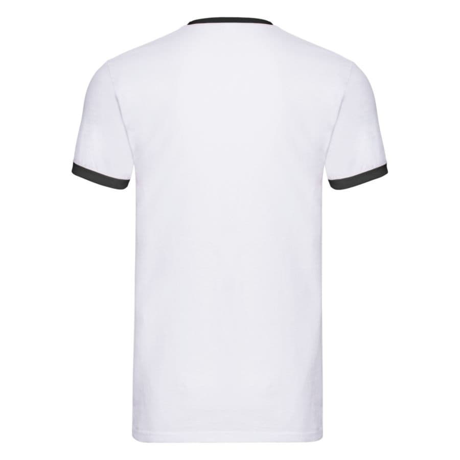 Футболка "Ringer T", белый с черным, 100% х/б, 160 г/м2