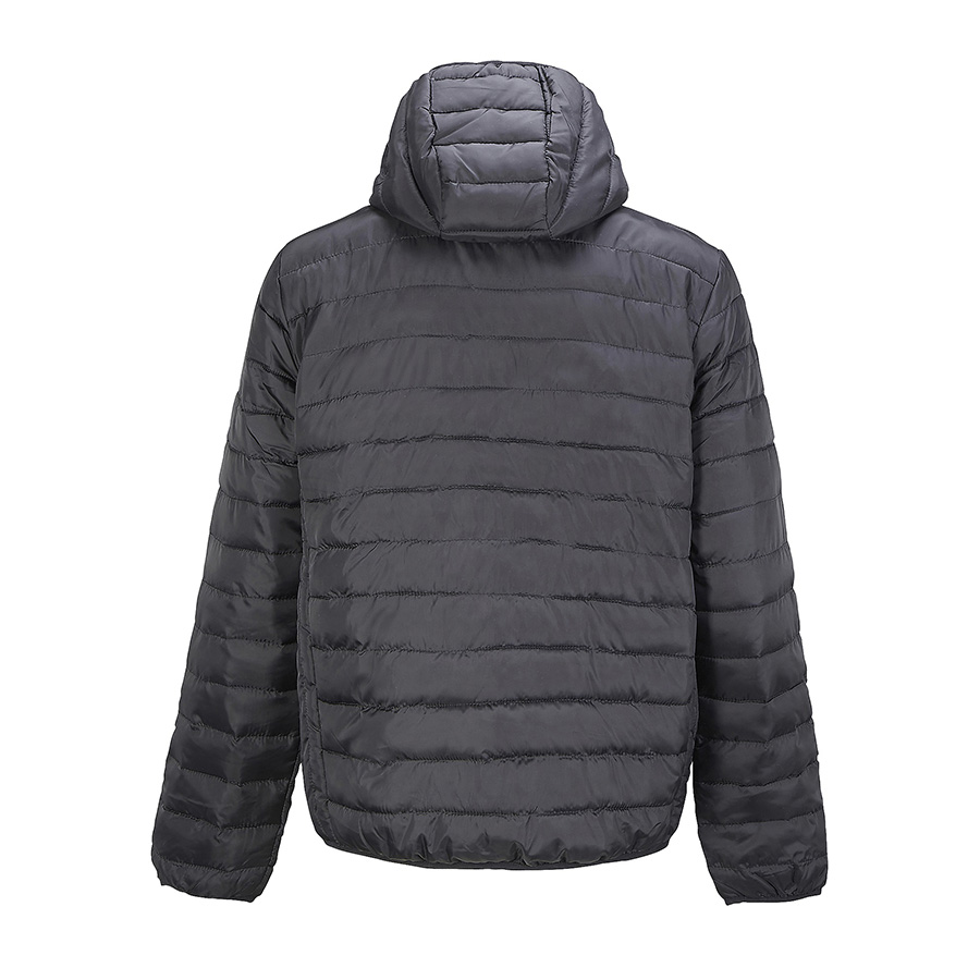 Куртка мужская "STREAM HOODED", черный, таффета 280 Т, 100% полиэстер