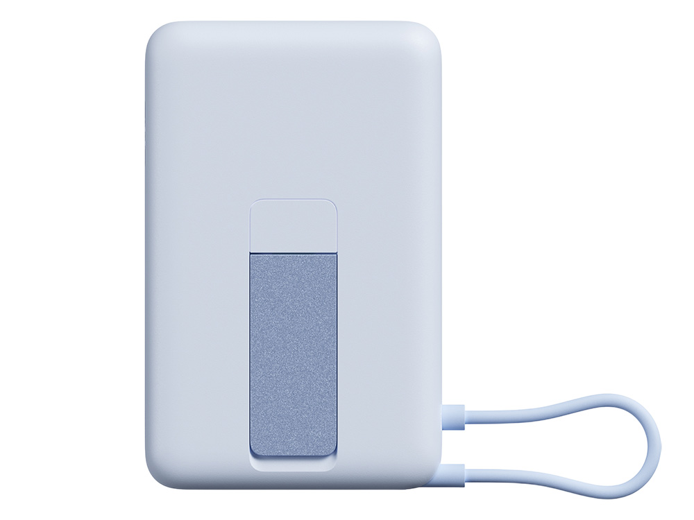 Внешний аккумулятор Xiaomi Magnetic Power Bank 10000 with Built-in Stand Blue, синий