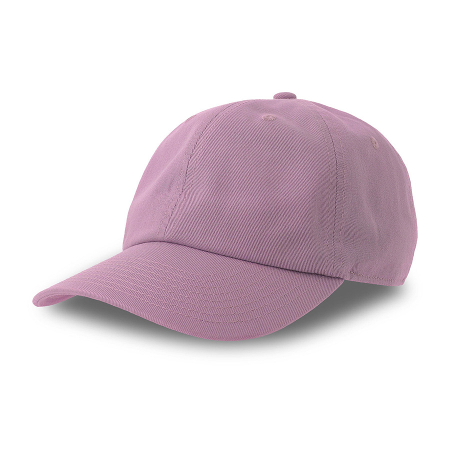 Бейсболка "DAD HAT-S", 6 клиньев, металлическая застежка, сиреневый, 80% хлопок, 20% переработанный хлопок, 270 г/м2