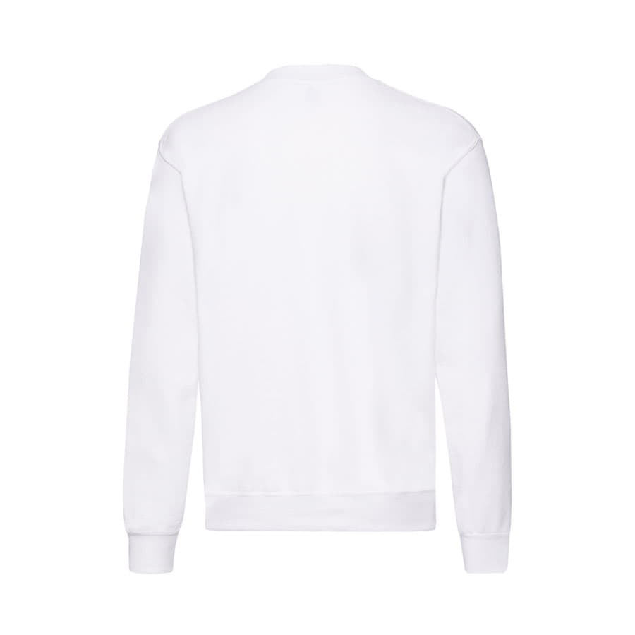 Толстовка мужская с начесом "Classic Set-In Sweat", белый, 80% х/б, 20% п/э, 260 г/м2