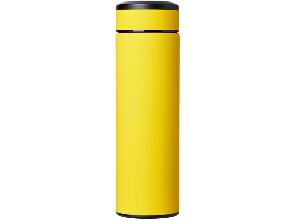 Вакуумный термос Vacuum Flask C1, soft touch, 420мл, желтый