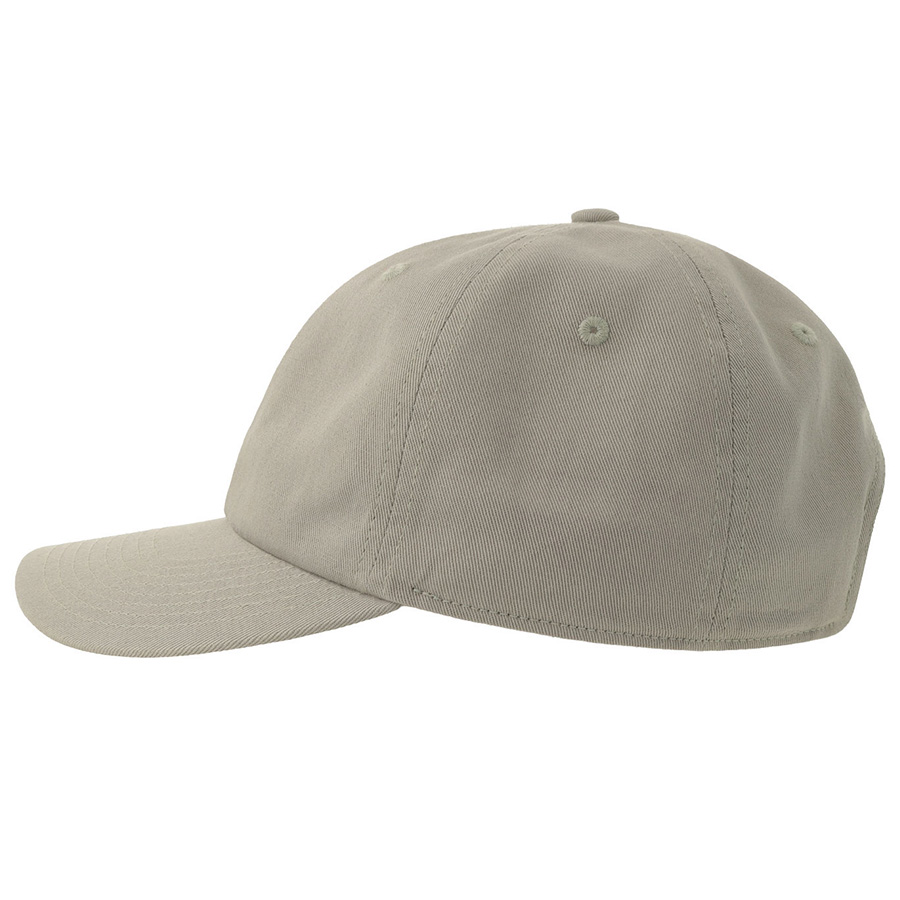 Бейсболка "DAD HAT-S", 6 клиньев, металлическая застежка, серый, 100% хлопок, 270 г/м2