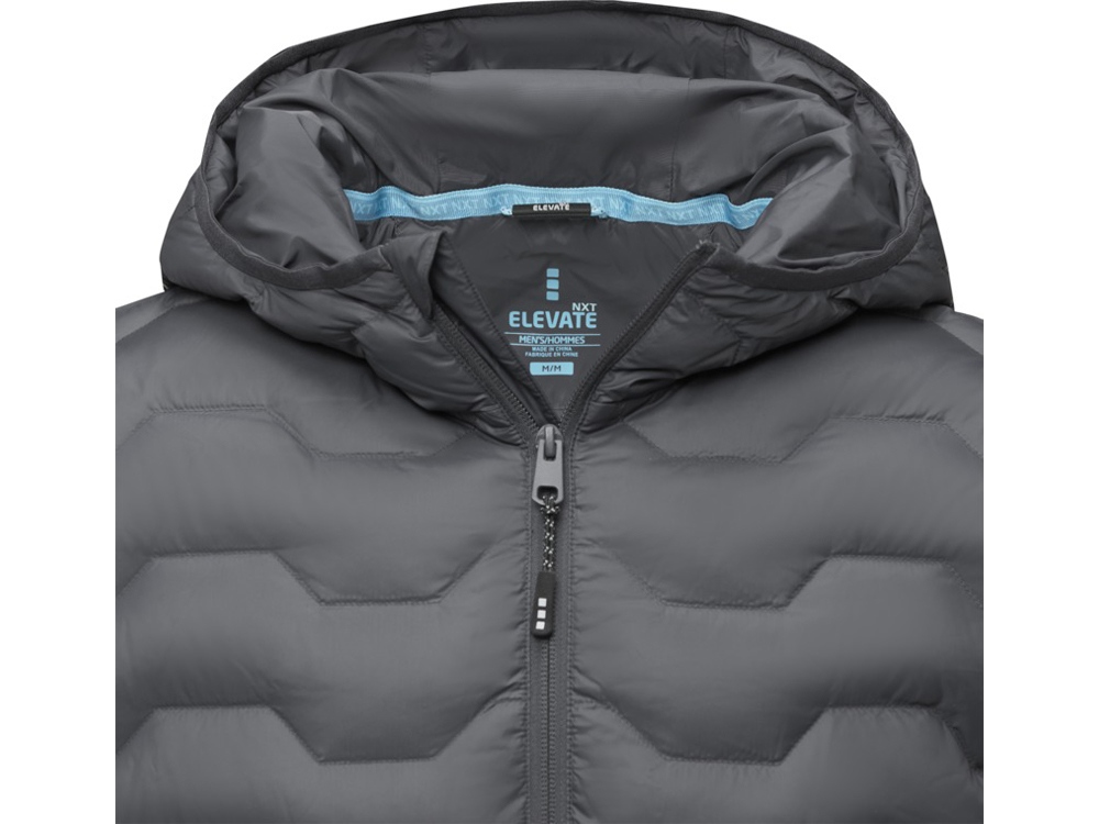 Мужская утепленная куртка Petalite из материалов, переработанных по стандарту GRS - Storm grey, темно-серый
