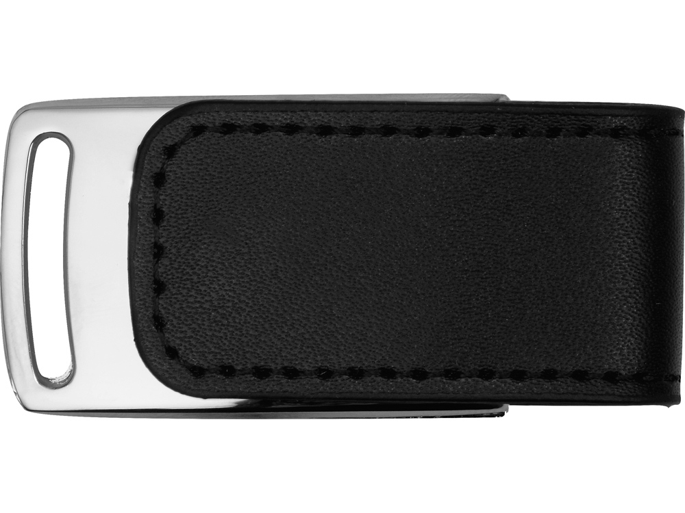 Флеш-карта USB 2.0 16 Gb с магнитным замком Vigo, черный/серебристый, черный, серебристый