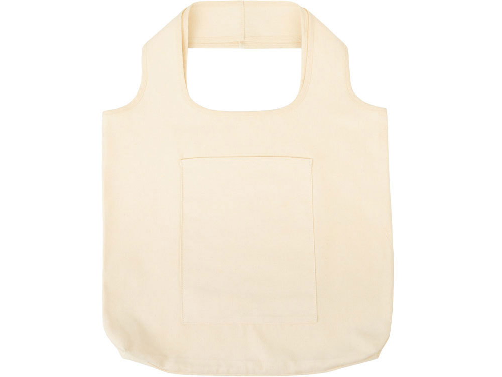 Сумка-шоппер Vest  long из хлопка 340 г/м2, натуральный