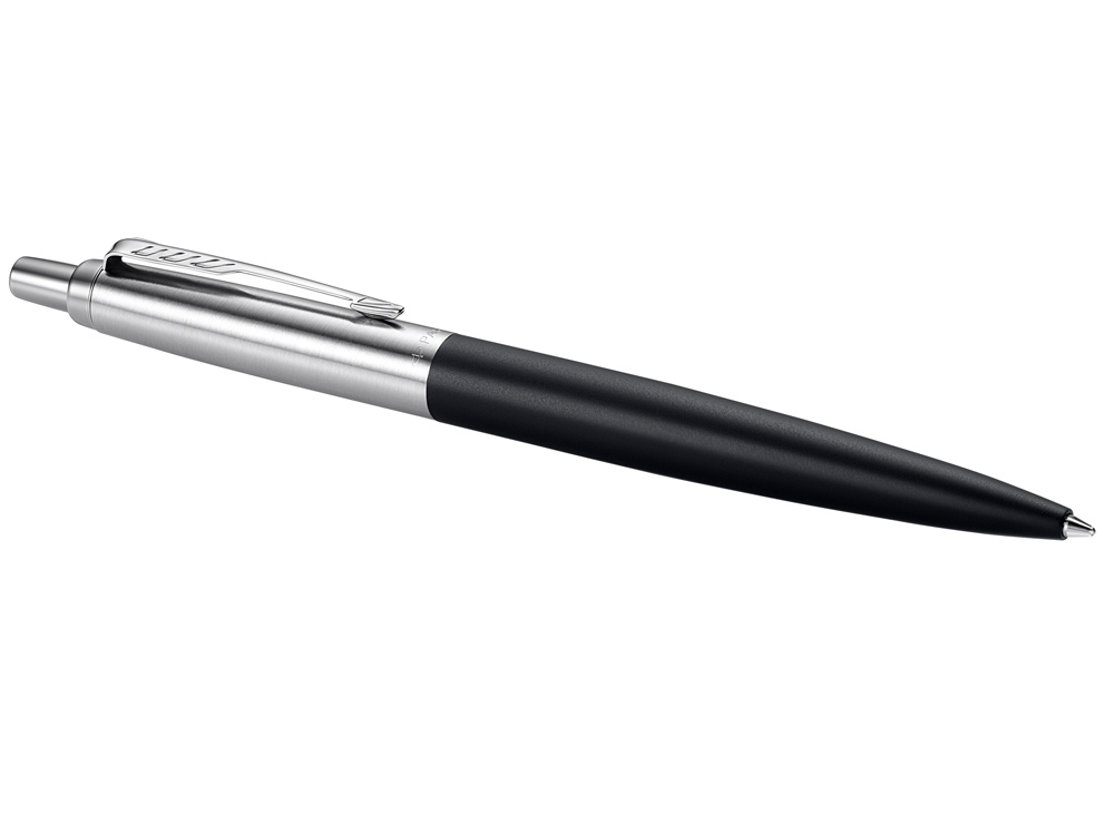 Шариковая ручка Parker Jotter XL, Black CT, стержень: M, черный, серебристый