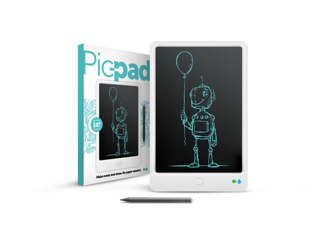 Планшет для рисования Pic-Pad с ЖК экраном (белый, черный)