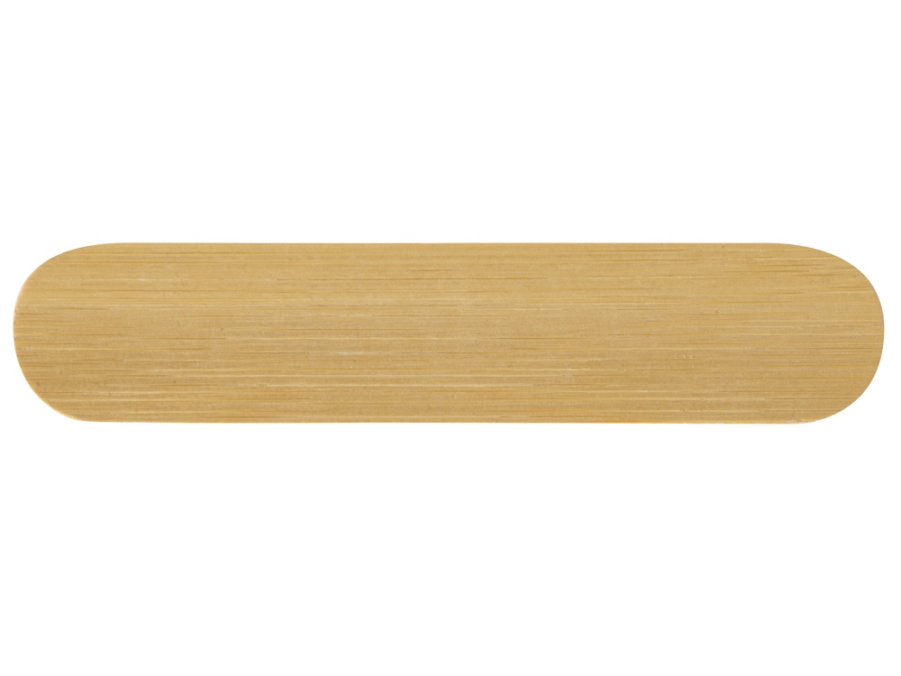 Пилка для ногтей из бамбука Bamboo nail (натуральный, черный)