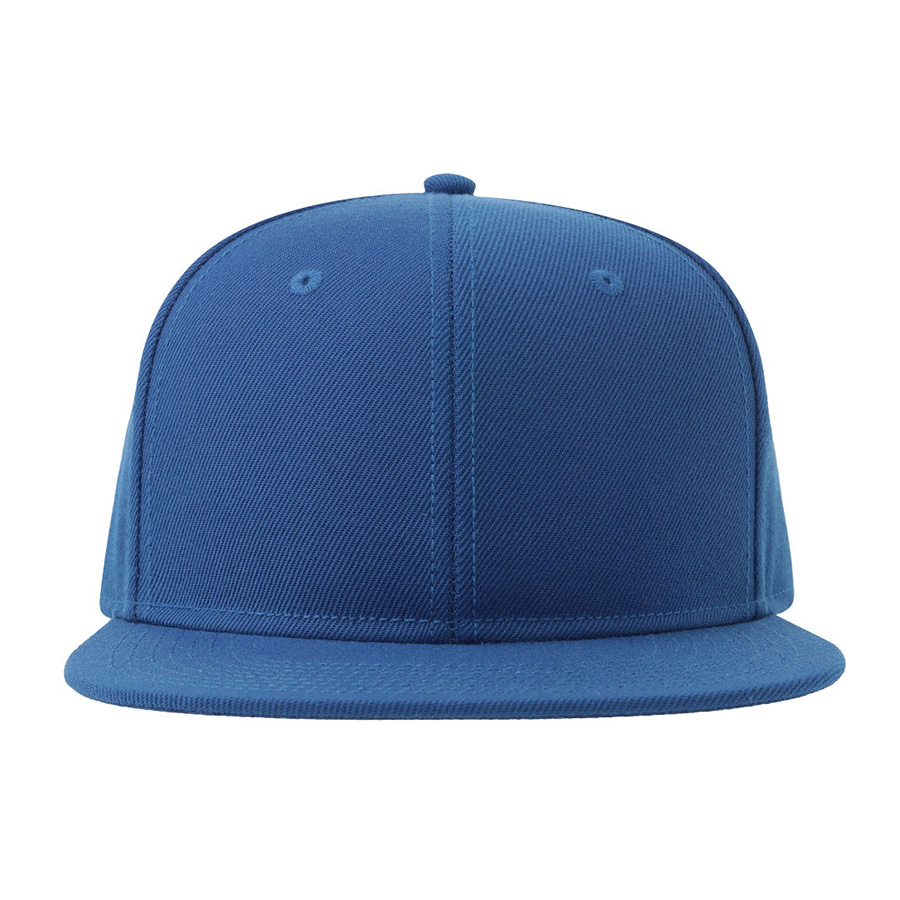 Бейсболка "SNAP BACK-S", 6 клиньев, пластик. застежка,яр.-синий, 100% перераб. полиэстер, 300 гр/м2