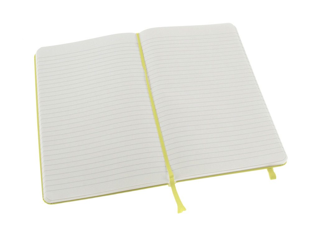 Записная книжка Moleskine Classic (в линейку) в твердой обложке, Large (13х21см), цитрусовый, светло-желтый