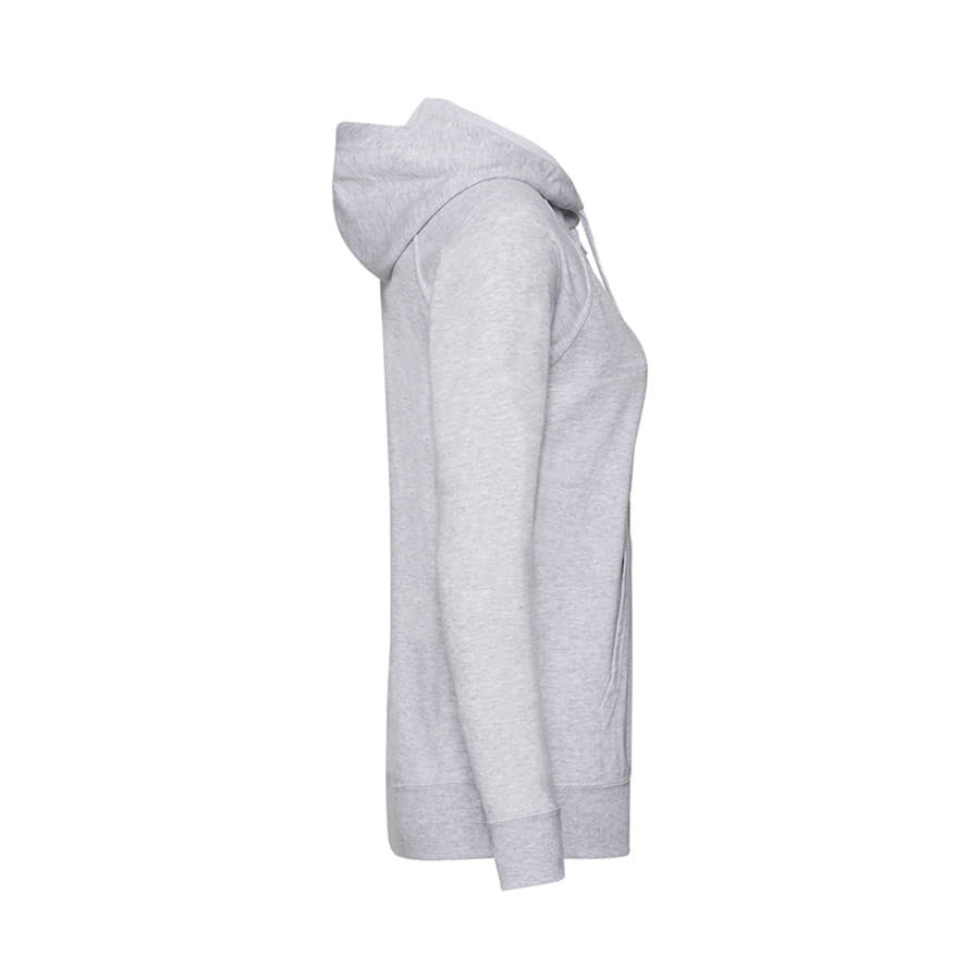 Толстовка без начеса "Ladies Lightweight Hooded Sweat", серый, 80% х/б 20% полиэстер, 240 г/м2