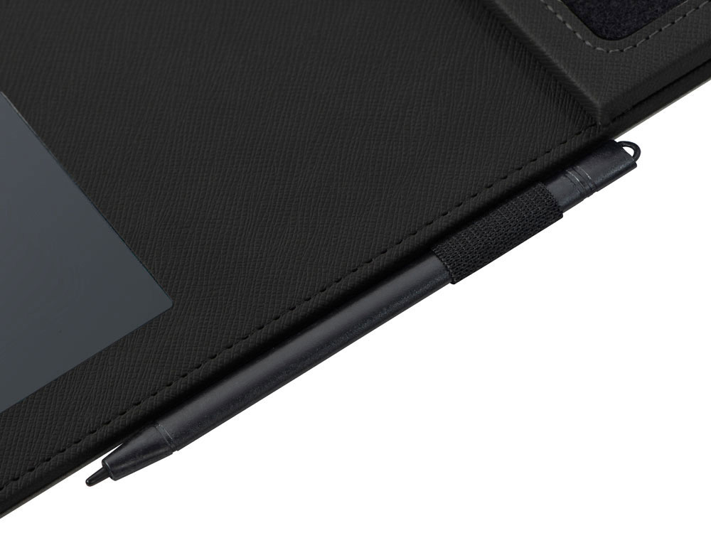 Многофункциональный коврик для мыши Multi Pad с беспроводной зарядкой и LCD экраном, 10 Вт, черный