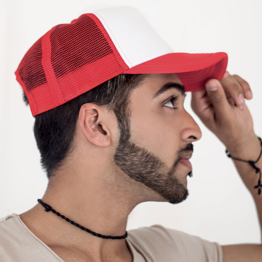 Бейсболка "RAPPER", 5 клиньев, пластиковая застежка, черный; 100% п/э,плотность 80 г/м2