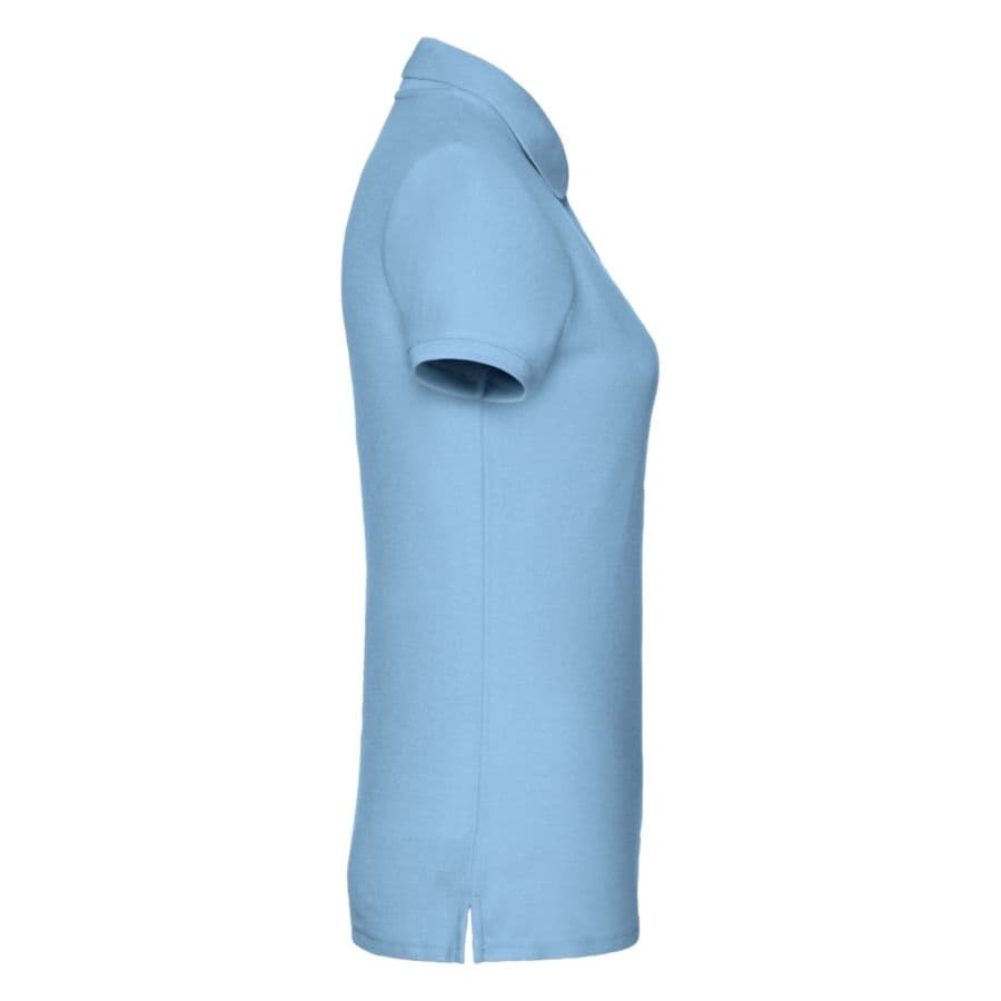 Поло "Lady-Fit 65/35 Polo", небесно-голубой, 65% п/э, 35% х/б, 180 г/м2