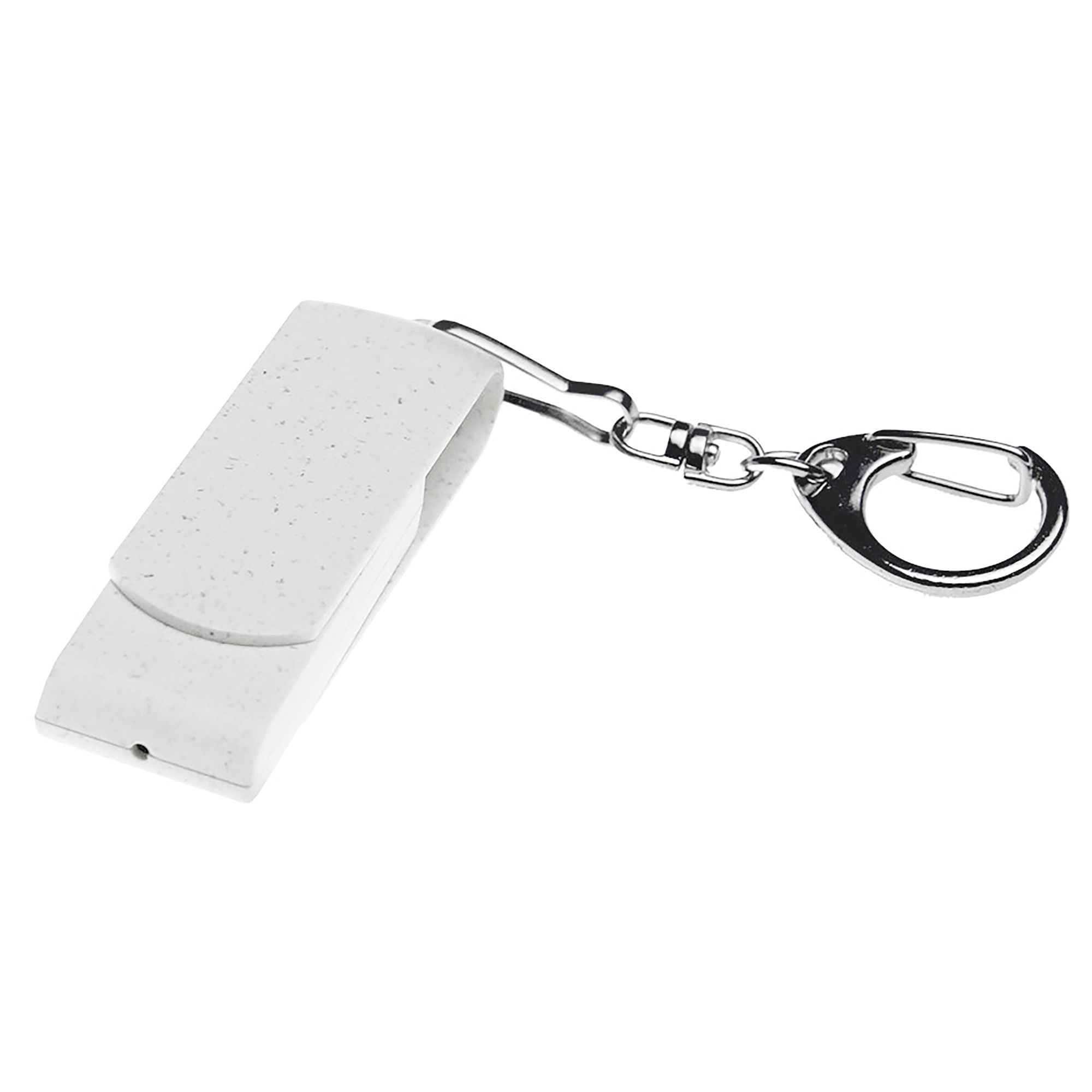 Флешка USB 2.0 Варуна на 128 ГБ, крапчатый белый