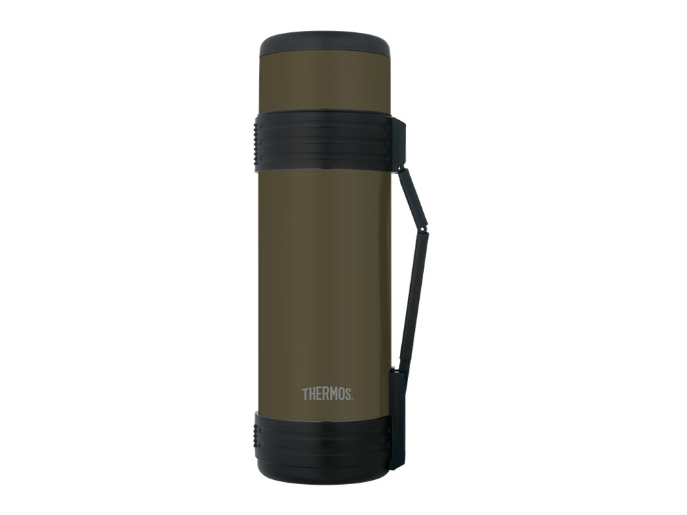 Термос из нерж. стали тм THERMOS NCD-1000 AG, темно-зеленый