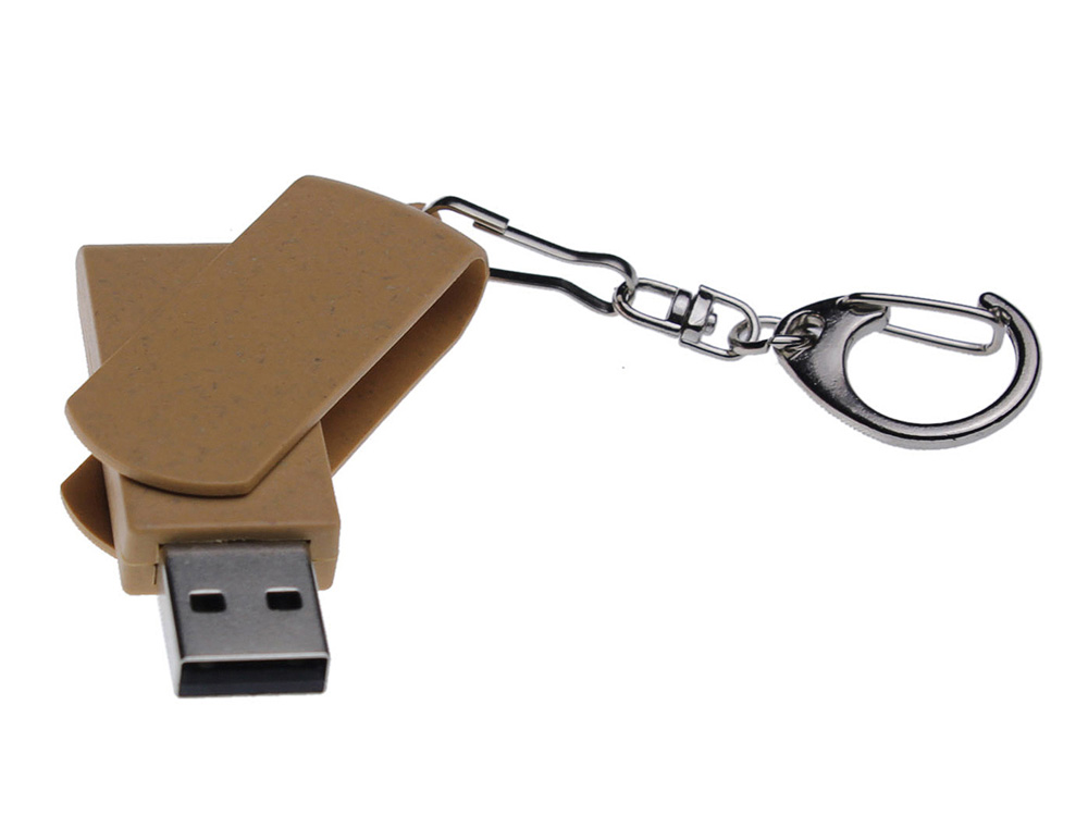Флешка USB 2.0 Варуна на 4 ГБ, коричневый