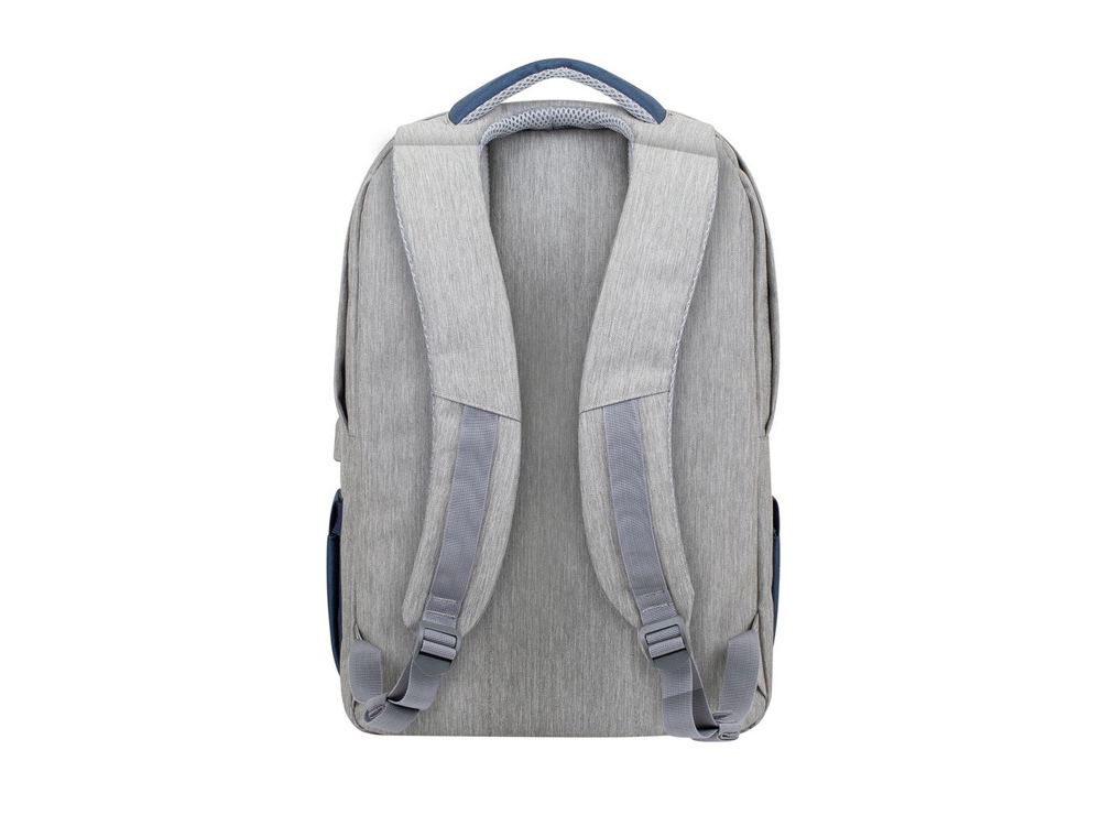 RIVACASE 7567 grey/dark blue рюкзак для ноутбука 17.3 / 6, серый, темно-синий
