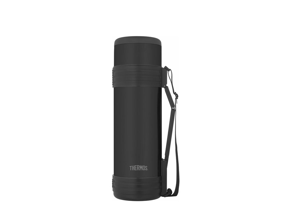 Термос из нерж. стали тм THERMOS NCD-1000 BK1,0L, черный