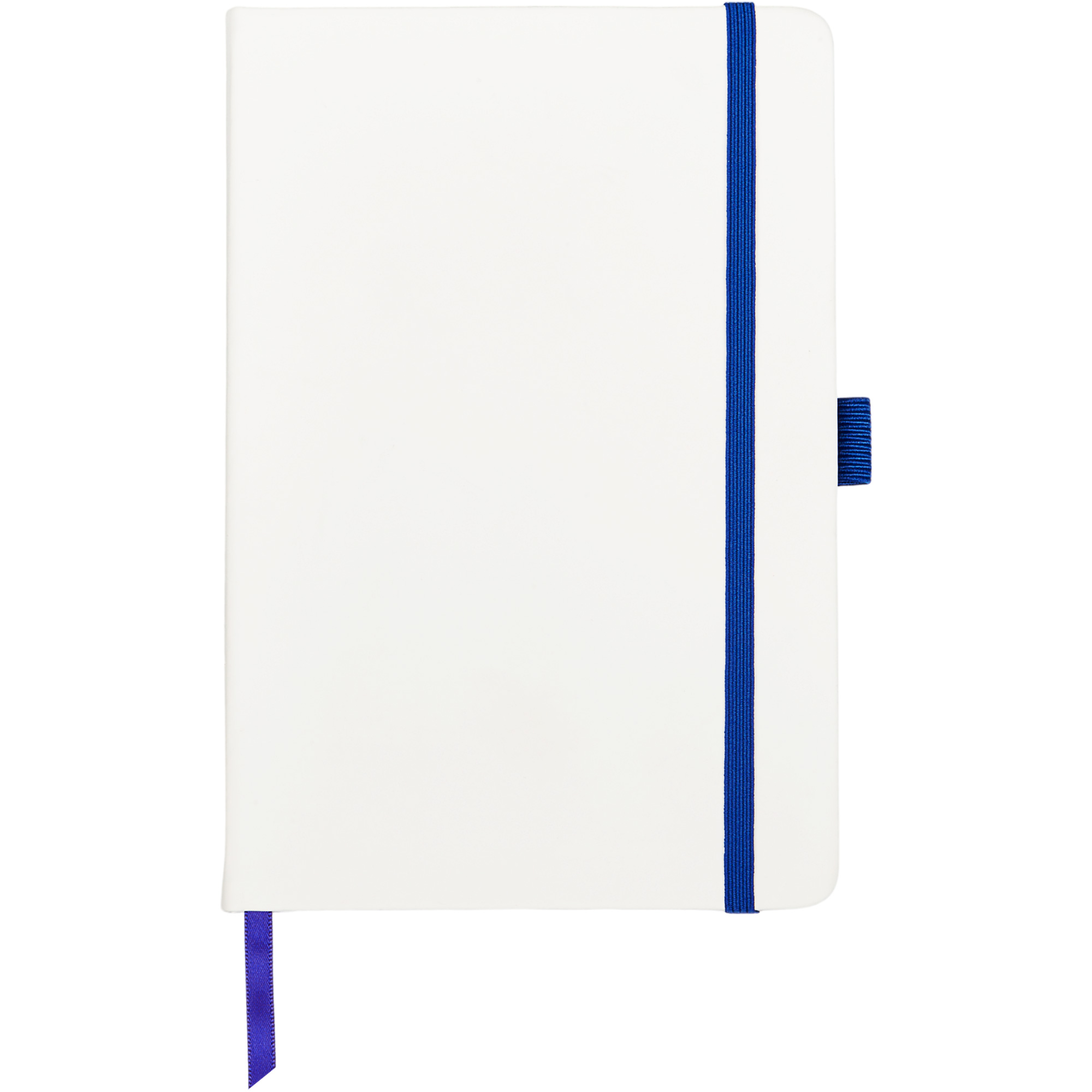 Блокнот ColorNote White, твердая обложка A5, 80 листов, белый с синим, белый, синий, синий