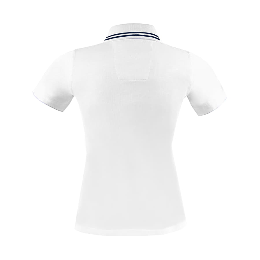 Рубашка поло женская RODI LADY, белый, 100% хлопок, 180 г/м2