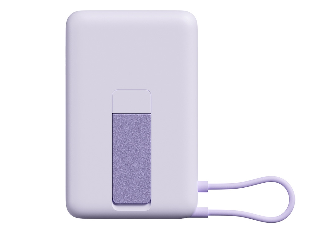 Внешний аккумулятор Xiaomi Magnetic Power Bank 10000 with Built-in Stand Purple, фиолетовый