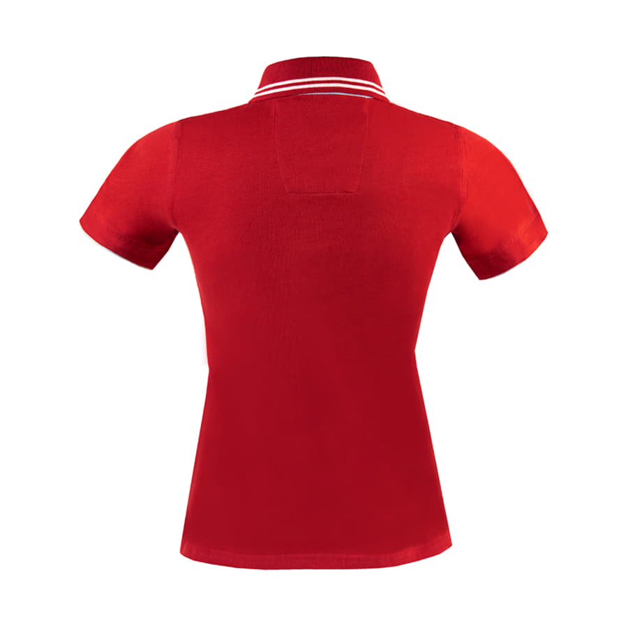 Рубашка поло женская RODI LADY, красный, 100% хлопок,180 г/м2