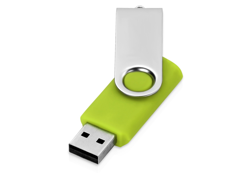 Флеш-карта USB 2.0 32 ГБ Квебек, зеленое яблоко