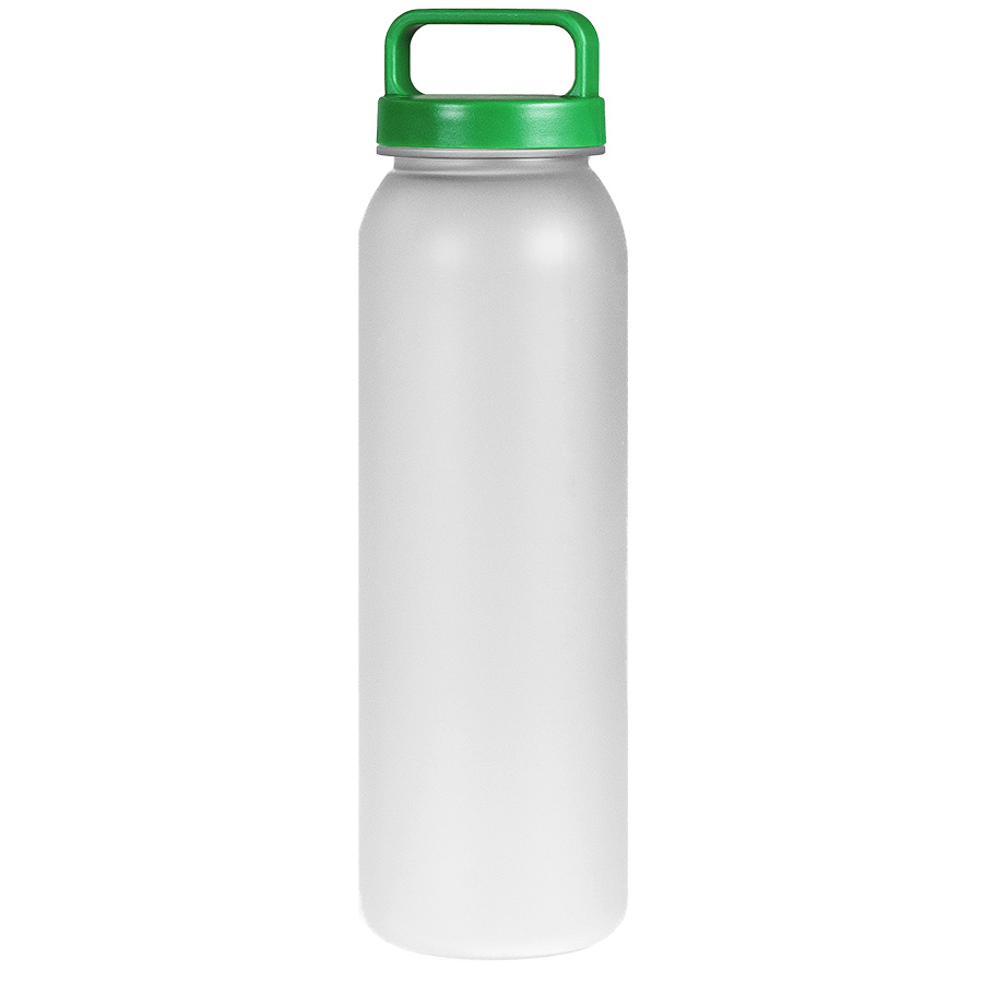 Бутылка для воды MIST, 750 мл; пластик rPET, белый/зеленый