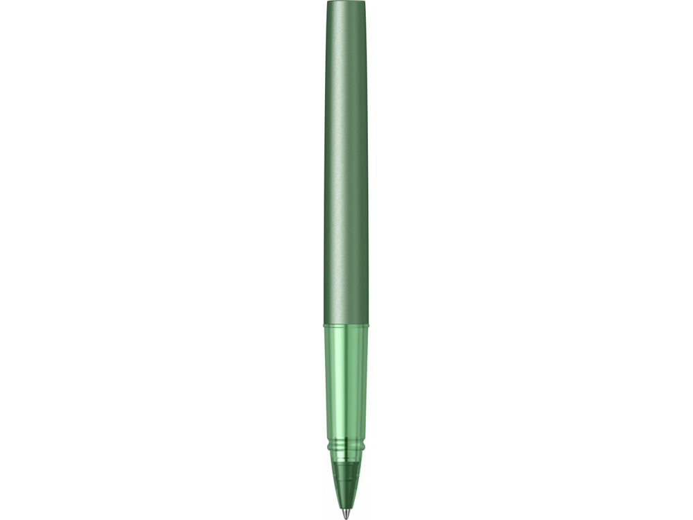 Ручка-роллер Parker Vector XL Green CT, цвет чернил black, стержень: F, в подарочной упаковке., зеленый, серебристый