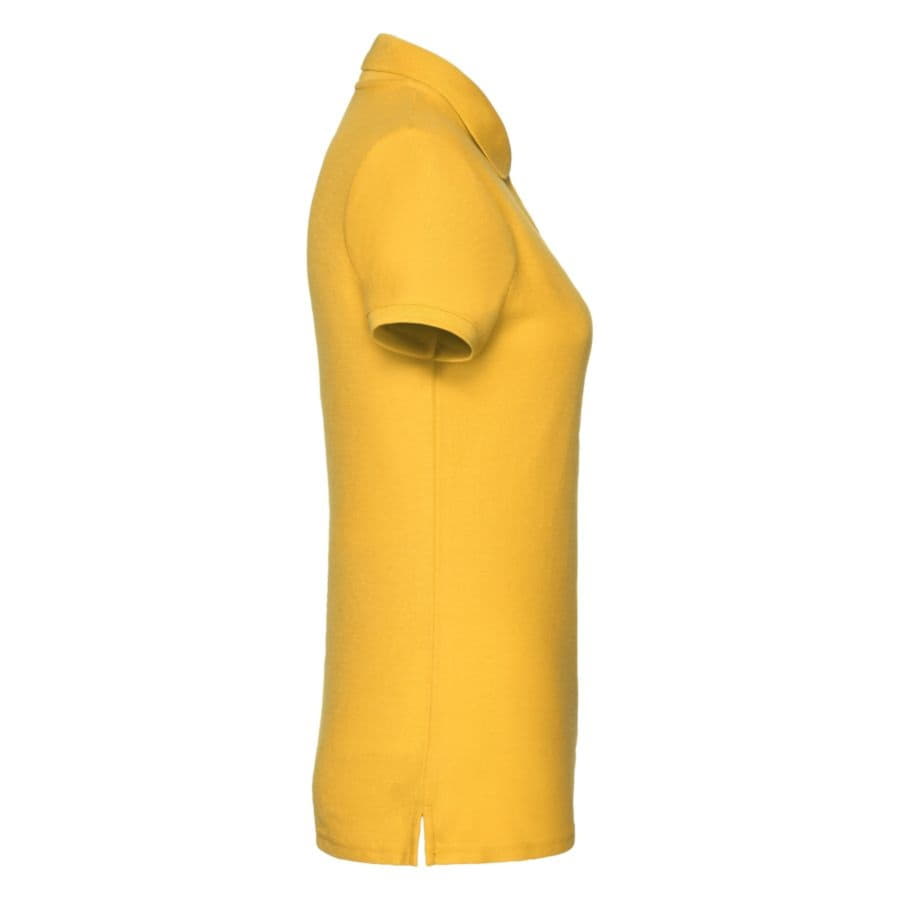 Поло "Lady-Fit 65/35 Polo", солнечно-желтый, 65% п/э, 35% х/б, 180 г/м2